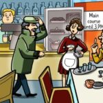 De ce detectivul a arestat-o pe chelneriță: un mister pe